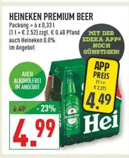 Marktkauf Heineken premium beer Angebot