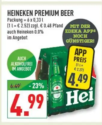 Marktkauf Heineken premium beer Angebot