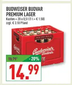 Marktkauf Budweiser budvar premium lager Angebot