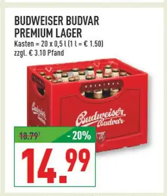 Marktkauf Budweiser budvar premium lager Angebot