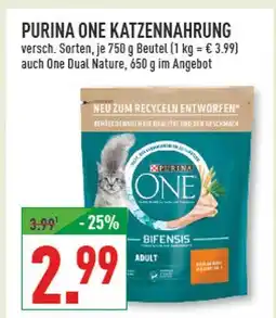 Marktkauf Purina one katzennahrung Angebot