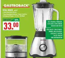 Marktkauf Gastroback vital mixer Angebot