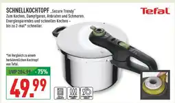 Marktkauf Tefal schnellkochtopf secure trendy Angebot
