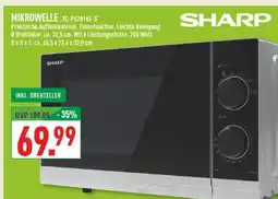 Marktkauf Sharp mikrowelle yc-ps201ae-s Angebot
