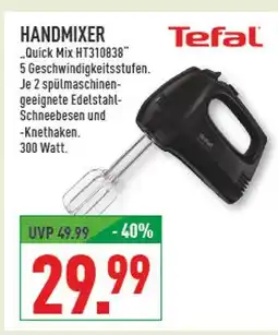 Marktkauf Tefal handmixer quick mix ht310838 Angebot