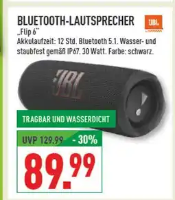 Marktkauf Jbl bluetooth-lautsprecher flip 6 Angebot