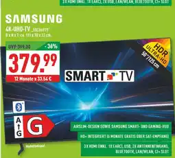 Marktkauf Samsung 4k-uhd-tv Angebot