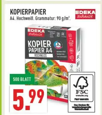 Marktkauf Edeka zuhause kopierpapier Angebot