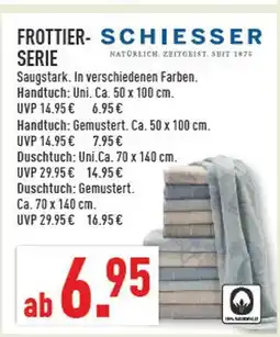 Marktkauf Schiesser handtuch uni Angebot