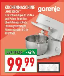 Marktkauf Gorenje küchenmaschine mmc800cw Angebot