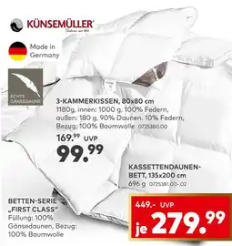 porta Künsemüller 3-kammerkissen Angebot