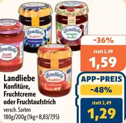 Aktiv Irma Landliebe Konfitüre, Fruchtcreme oder Fruchtaufstrich Angebot