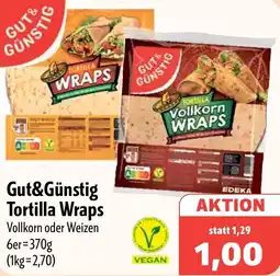 Aktiv Irma Gut&Günstig Tortilla Wraps Angebot