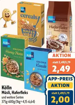 Aktiv Irma Kölln Müsli, Haferfleks Angebot