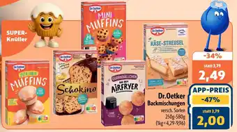 Aktiv Irma Dr.Oetker Backmischungen Angebot