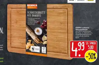 WEZ Edeka zuhause Schneidebrett Angebot