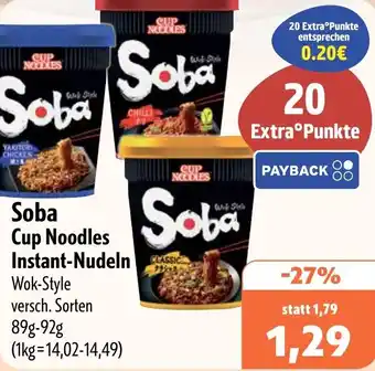 Aktiv Irma Soba Cup Noodles Instant-Nudeln Angebot