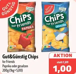 Aktiv Irma Gut&Günstig Chips Angebot