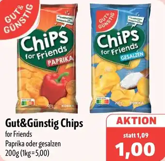 Aktiv Irma Gut&Günstig Chips Angebot