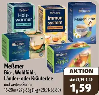 Aktiv Irma Meẞmer Bio-, Wohlfühl-, Länder- oder Kräutertee Angebot