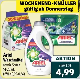 Aktiv Irma Ariel Waschmittel Angebot