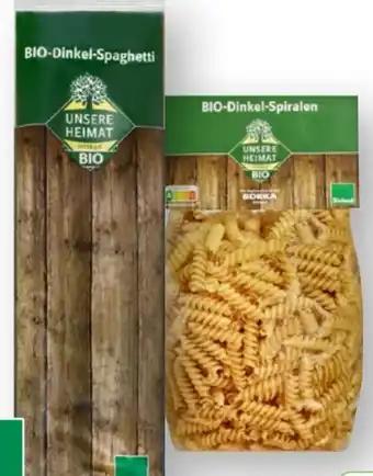Edeka Unsere Heimat Echt & Gut Bio-Dinkel-Spaghetti Angebot