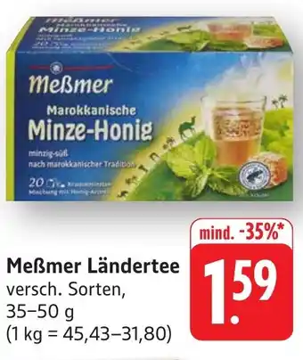 Edeka Neukauf Meẞmer Ländertee Angebot