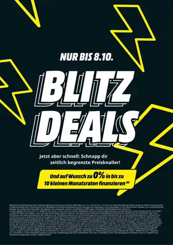MediaMarkt Blitz deals Angebot