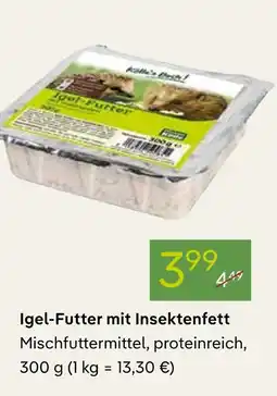 Pflanzen Kölle Igel-futter mit insektenfett Angebot