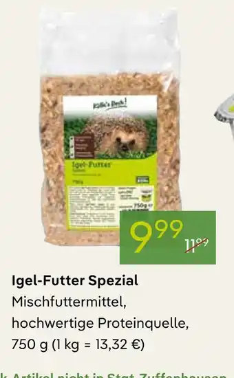 Pflanzen Kölle Igel-futter spezial Angebot