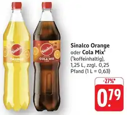 Edeka Neukauf Sinalco Orange oder Cola Mix Angebot