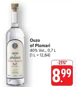 Edeka Neukauf Ouzo of Plomari Angebot