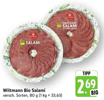 Edeka Neukauf Wiltmann Bio Salami Angebot
