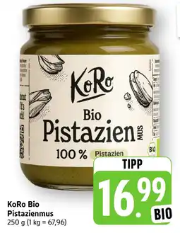 Edeka Neukauf KoRo Bio Pistazienmus Angebot