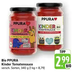 Edeka Neukauf Bio PPURA Kinder Tomatensauce Angebot
