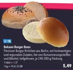 CITTI Markt Bekarei Burger Buns Angebot