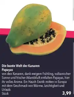 CITTI Markt Die bunte Welt der Kanaren Papayas Angebot