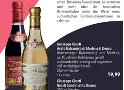 CITTI Markt Guiseppe Giusti Aceto Balsamico di Modena il Denso Angebot