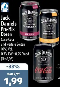 Aktiv Irma Jack Daniels Pre-Mix Dosen Angebot