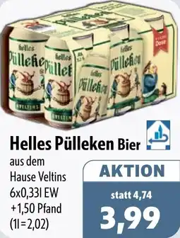 Aktiv Irma Helles Pülleken Bier Angebot