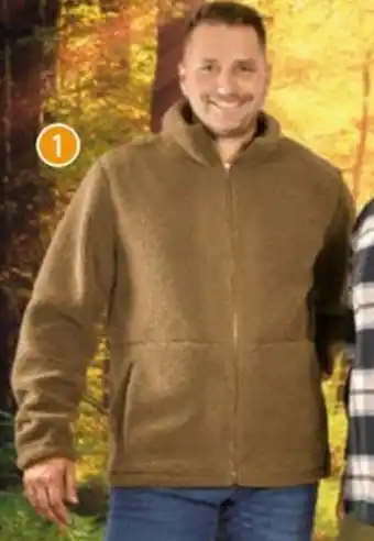 Famila Nord Ost Herren-Fleecejacke Angebot