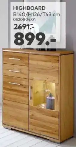 porta Highboard Angebot