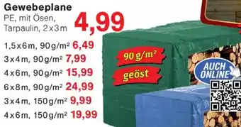 Wiglo Wunderland Gewebeplane Angebot