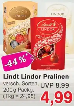 Wiglo Wunderland Lindt Lindor Pralinen Angebot