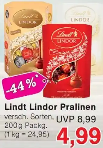 Wiglo Wunderland Lindt Lindor Pralinen Angebot