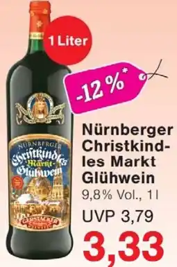 Wiglo Wunderland Nürnberger Christkindles Markt Glühwein Angebot