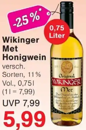 Wiglo Wunderland Wikinger Met Honigwein Angebot