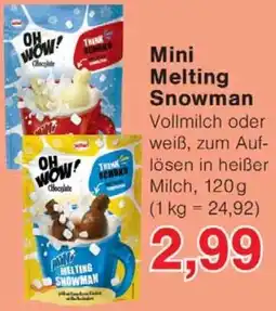 Wiglo Wunderland Mini Melting Snowman Angebot