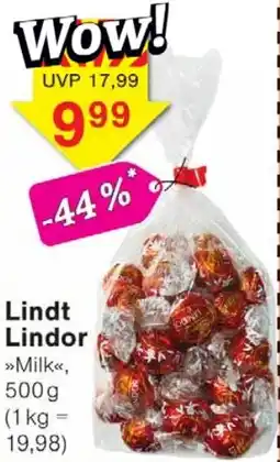 Wiglo Wunderland Lindt Lindor Angebot