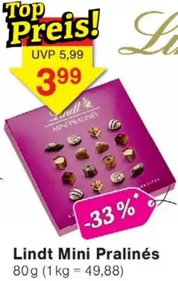 Wiglo Wunderland Lindt Mini Pralinés Angebot